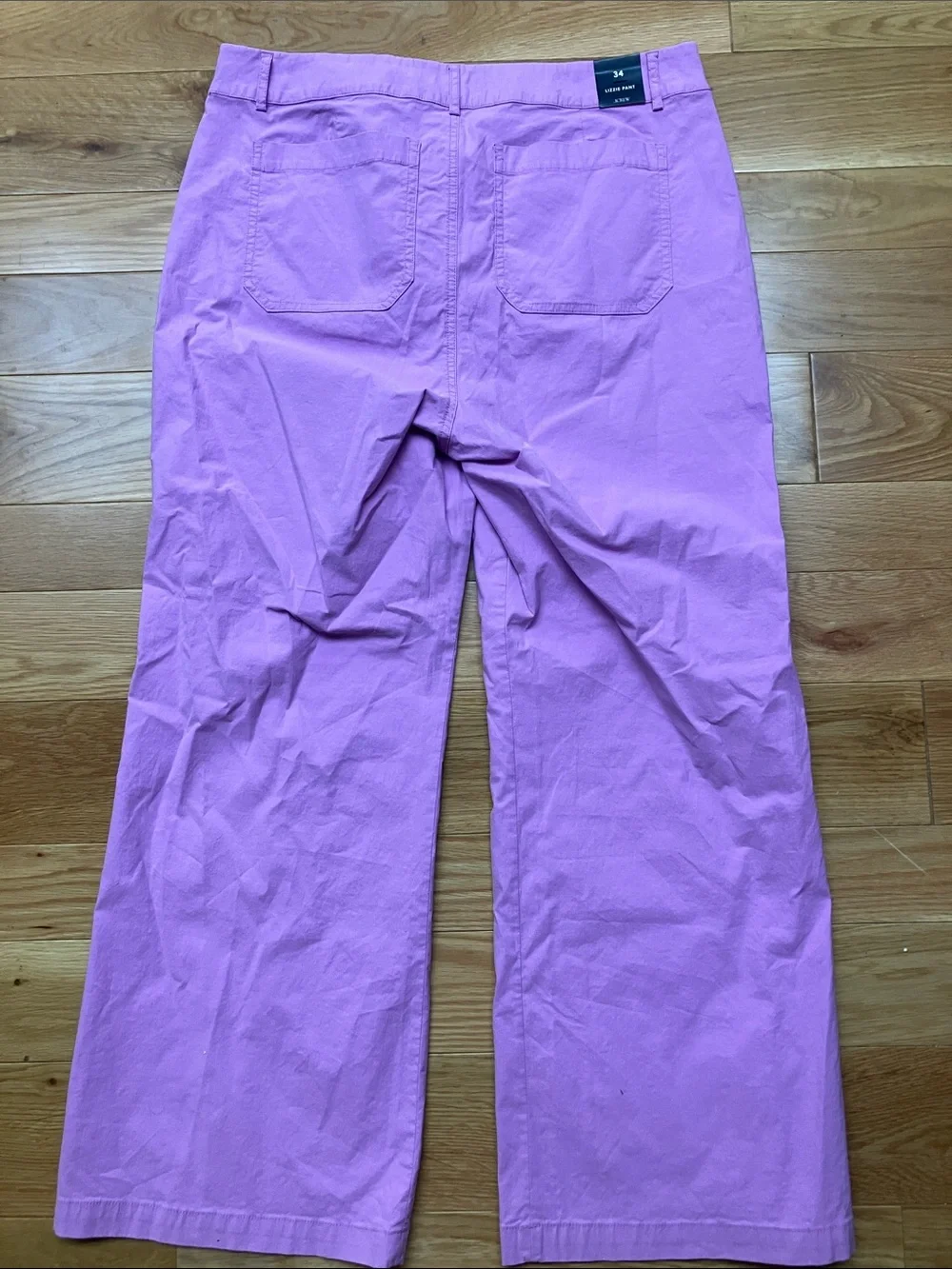 NWT J. Crew Pink Lizzie Pant - Light Pink sz 34